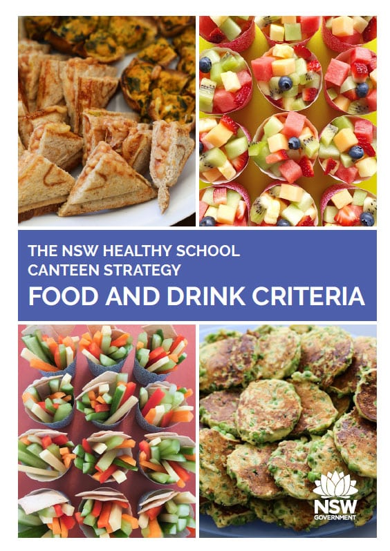 The NSW Healthy School Canteen Strategy cover