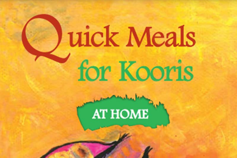 The front cover of the Quick Meals for Kooris At Home Manual