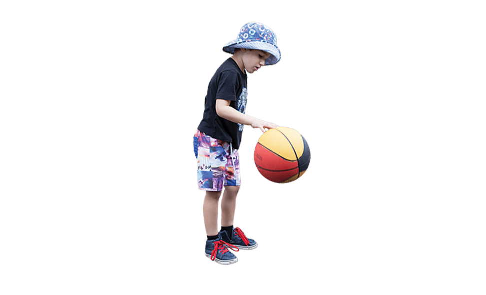 dribble a basketball