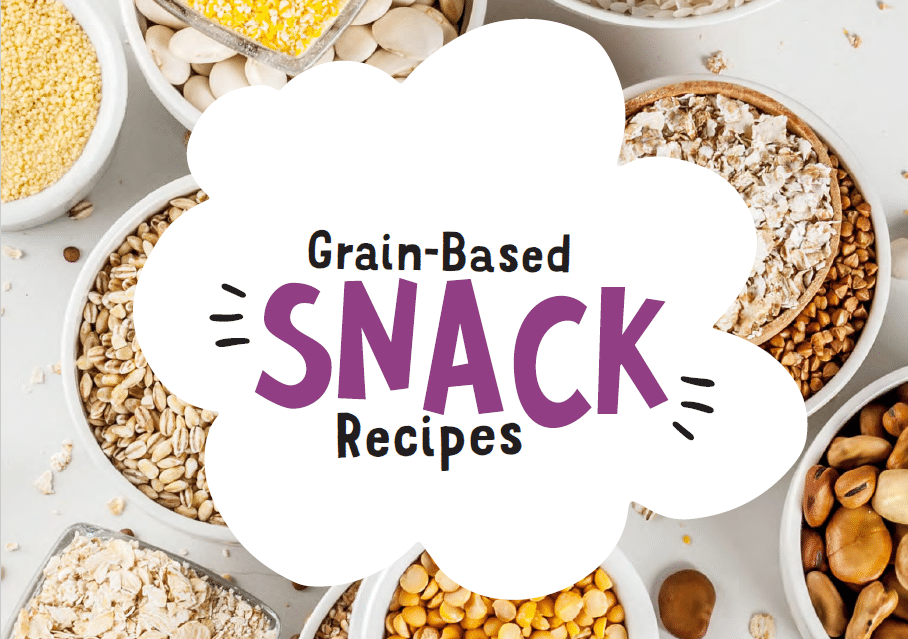 Grain-Based Snack Recipes front cover.