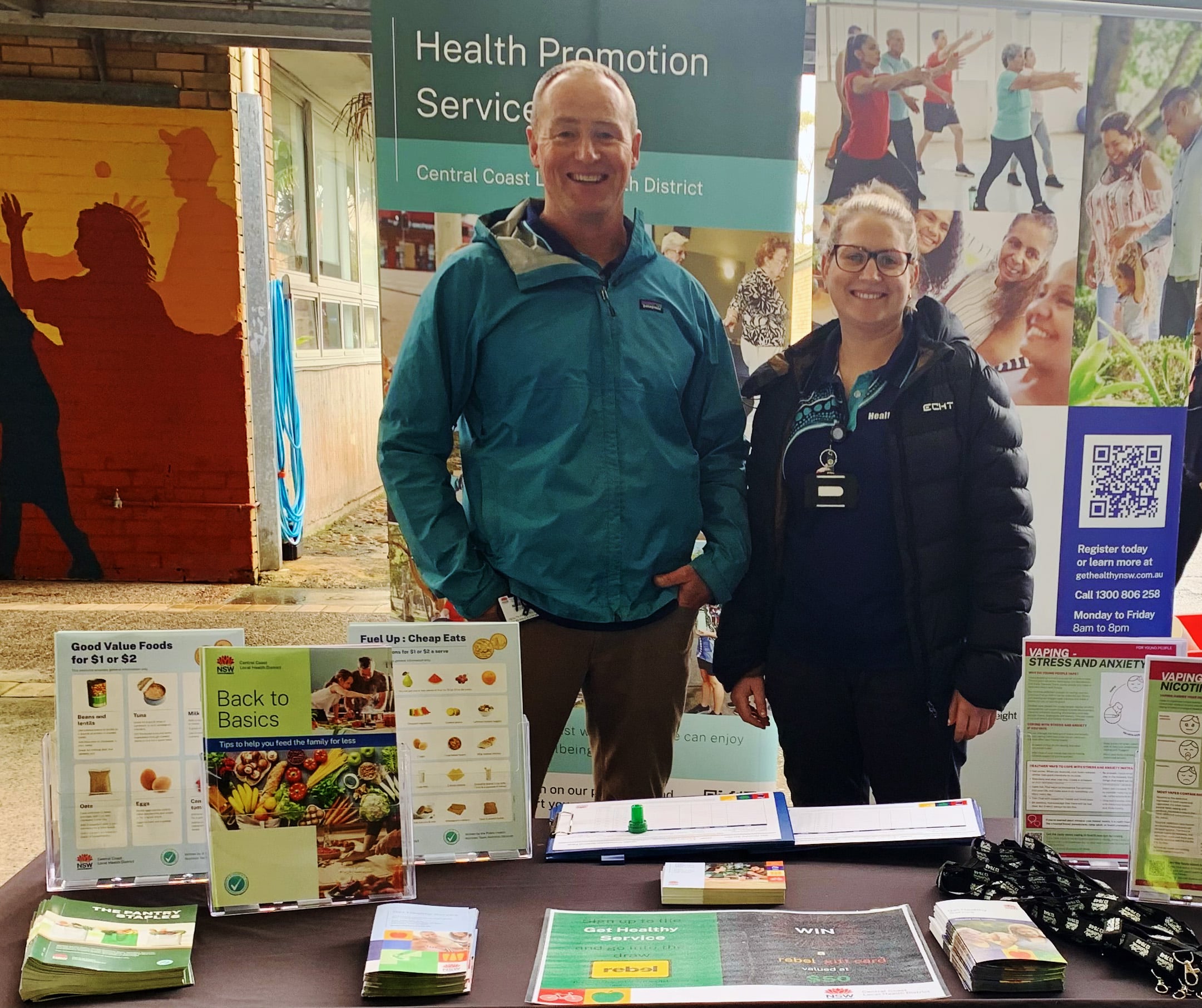 TLSC Futures Expo Image - Health Promotion Service team