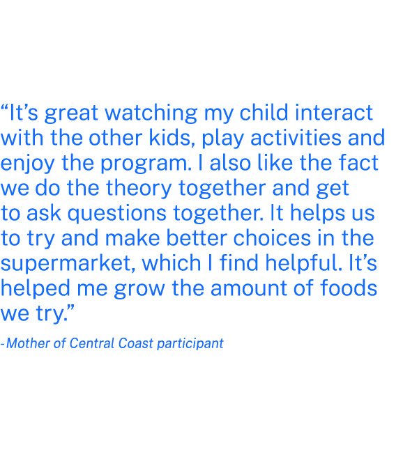 “It’s great watching my child interact with the other kids, play activities and enjoy the program. I also like the fa...