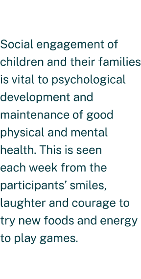 Social engagement of children and their families is vital to psychological development and maintenance of good physic...
