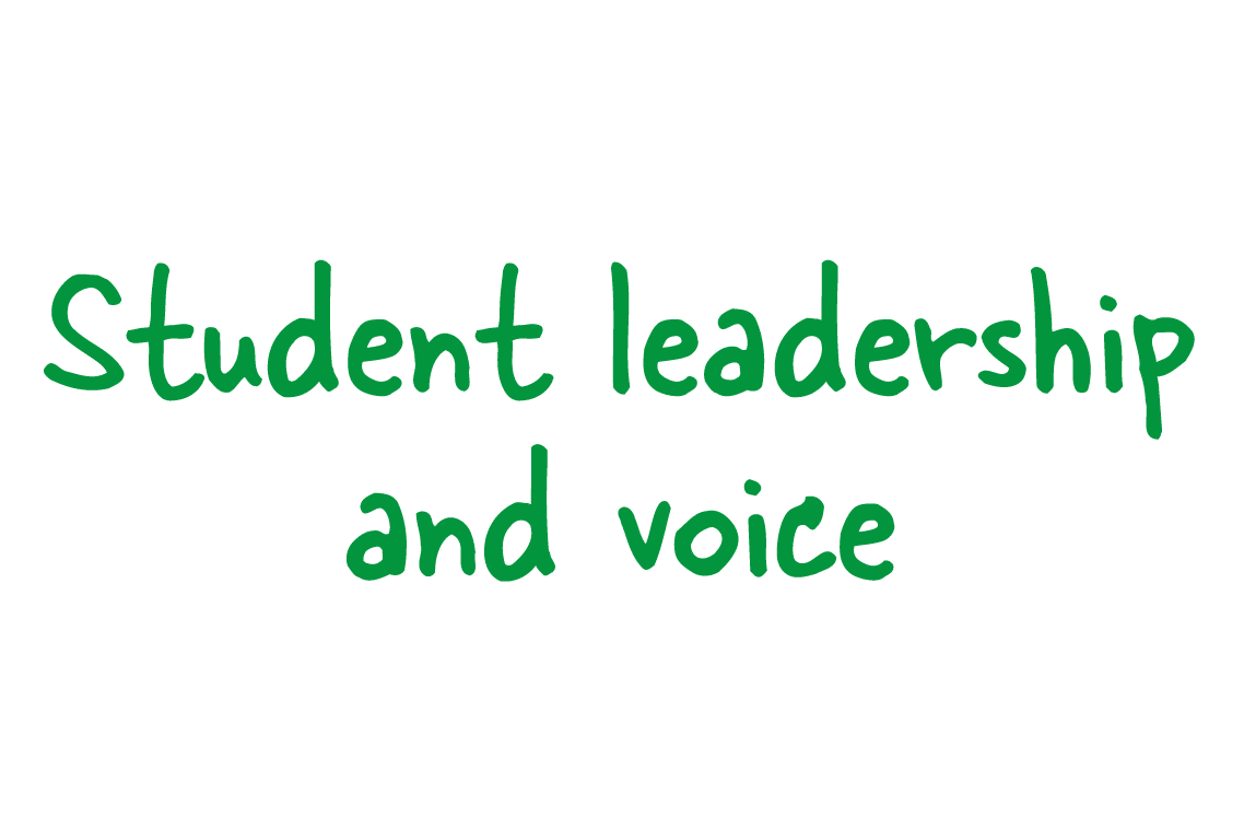 Student leadership and voice